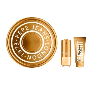 Pepe Jeans Bright Intense Eau de Parfum Spray 80 ml + Körperlotion 100 ml