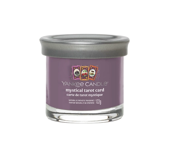 Kliknij na zdjęcie, aby je powiększyć Yankee Candle Signature Tumbler Kleine Duftkerze Mystical Tarot Card 122 g