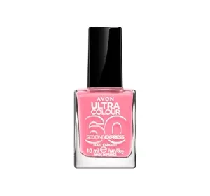 AVON ULTRA COLOUR 60 SECOND EXPRESS SCHNELLTROCKENDER NAGELLACK BUBBLEGUM 10ML