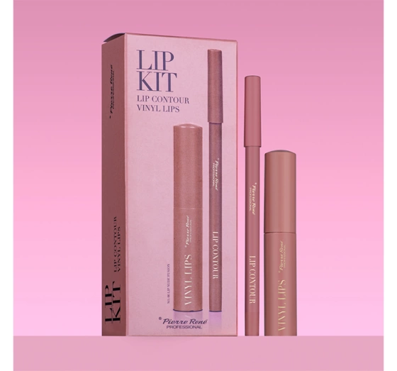 Pierre Rene Lip Kit Lippen-Make-up Set 06 Lip Nude Fusion
