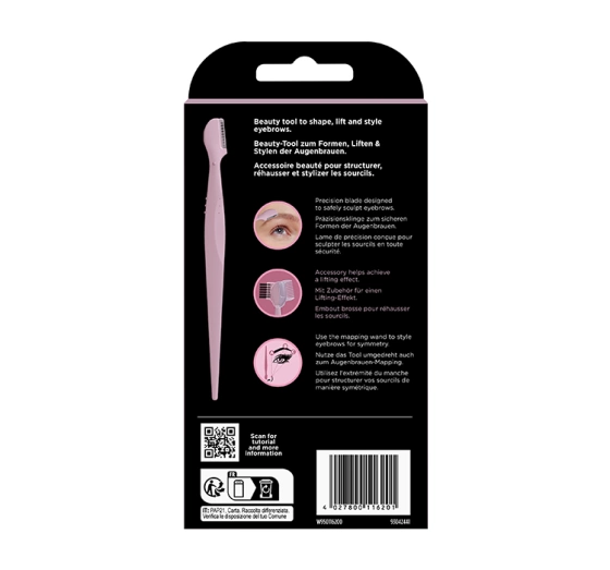 Wilkinson Sword Intuition Eyebrow Styler Werkzeug zum Stylen und Formen der Augenbrauen 3 Stück