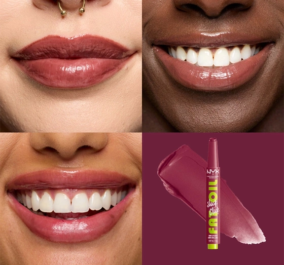 Kliknij na zdjęcie, aby je powiększyć NYX Professional Makeup Fat Oil Slick Click Lippenbalsam 20 In The Drafts 2 g