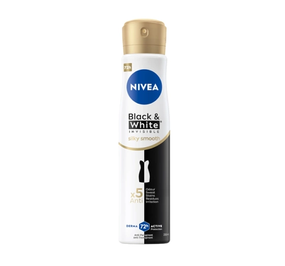 Kliknij na zdjęcie, aby je powiększyć NIVEA INVISIBLE SILKY ANTITRANSPIRANT SPRAY 250 ML