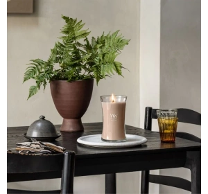 Woodwick Large Jar Candle Duftkerze Patchouli Creme 610 g