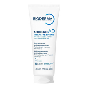 Bioderma Atoderm AD Intensive Baume – Lipid-auffüllender, regenerierender Körperbalsam gegen Juckreiz für trockene und zu Atopie neigende Haut, 75 ml