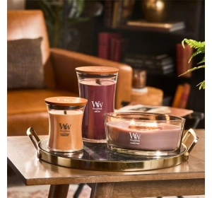 Woodwick Elipse Jar Candle Duftkerze Patchouli Creme 453,6 g