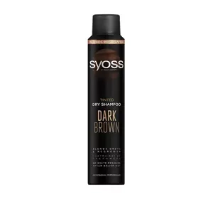 SYOSS TINTED DRY SHAMPOO DARK BROWN TROCKENSHAMPOO 200ML