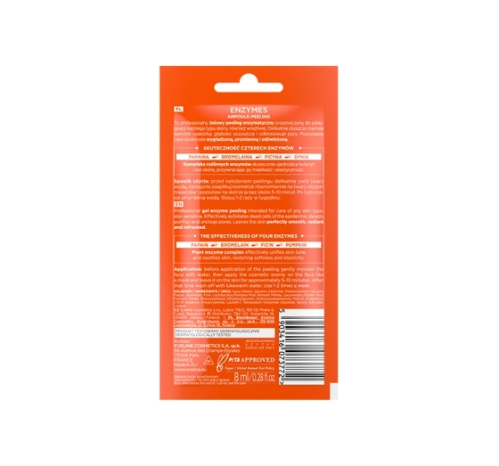 Eveline Face Therapy Professional Enzymes Gelartiges Enzympeeling 8ml