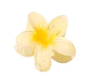 eCarla – dekorative Haarspange in Blumenform SP869ZO Gelb