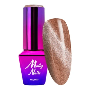 Molly Nails Cat Eye Womanity Hybridlack 445 Wood 8 g