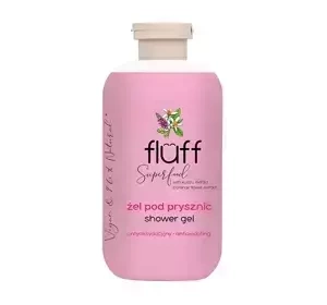 FLUFF SUPERFOOD ANTIOXIDATIVES DUSCHGEL KUDZU + ORANGENBLÜTE 500ML