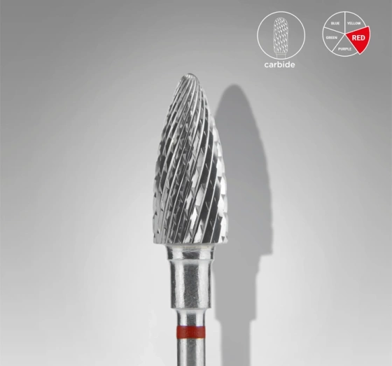 Kliknij na zdjęcie, aby je powiększyć Staleks Pro Expert Hartmetallfräser Tanne Rot FT110R060/14