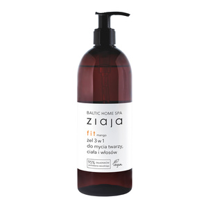 Ziaja Baltic Home SPA Fit Mango 3-in-1-Waschgel für Gesicht, Körper und Haare, 500 ml