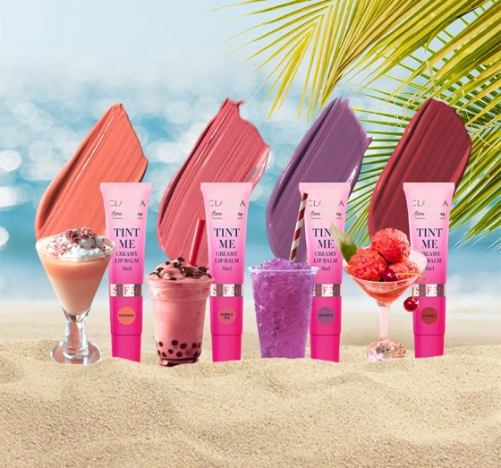 Claresa Care All Day Tint Me Färbender 3-in-1 Lippenbalsam mit SPF30 Sorbet 12 ml