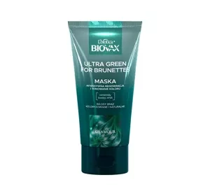 BIOVAX GLAMOUR ULTRA GREEN FOR BRUNETTES HAARMASKE 150ML