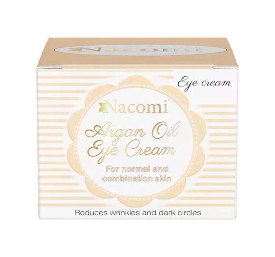 NACOMI NATÜRLICHE ARGAN-AUGENCREME MIT TRAUBENKERNÖL 15 ML
