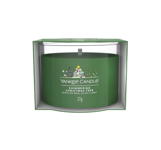 Kliknij na zdjęcie, aby je powiększyć Yankee Candle Signature Mini-Duftkerze Shimmering Christmas Tree 37 g
