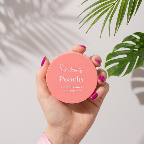 Lovely Peachy Color Balance loser Puder für die Augenpartie 3,5 g