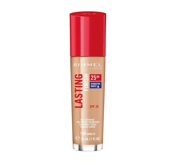 RIMMEL LASTING FINISH 25HR GRUNDIERUNG 160 VANILLA 30ML