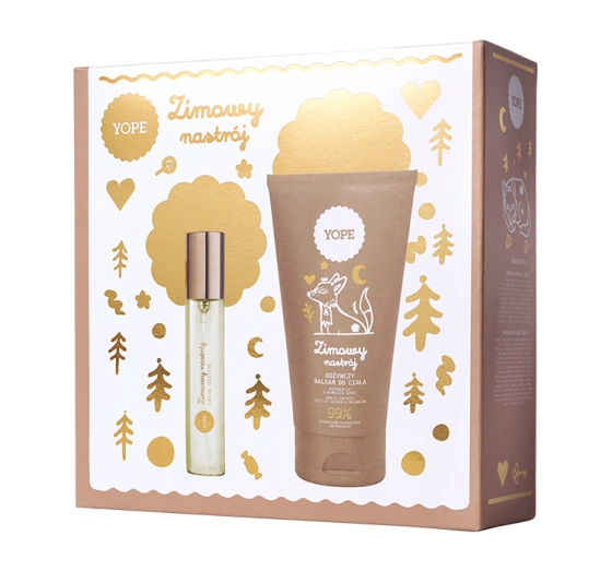 Kliknij na zdjęcie, aby je powiększyć Yope Winterstimmung Geschenkset Eau de Toilette Spray 33 ml + Körperbalsam 150 ml