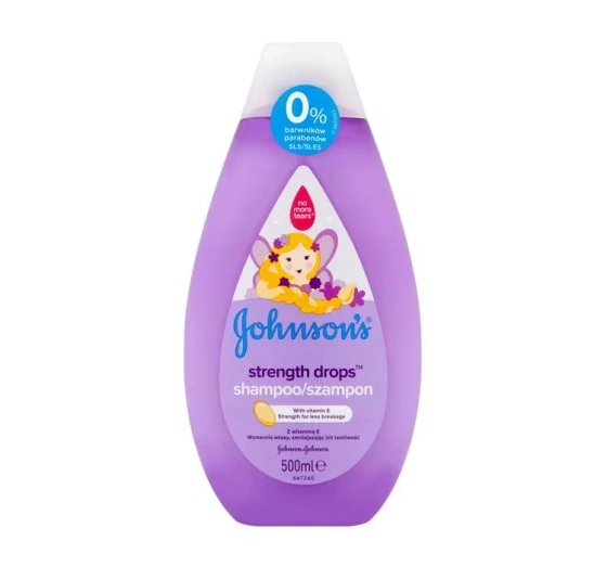 JOHNSON'S STRENGTH DROPS SHAMPOO 500ML