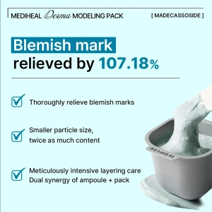 Mediheal Derma Modeling Pack Madecassoside Blemish Gesichtspflegeset Algenmaske + Serum