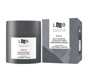 AA LAAB Men Multi-Booster Ultraleichte feuchtigkeitsspendende & beruhigende Gesichtscreme 50 ml