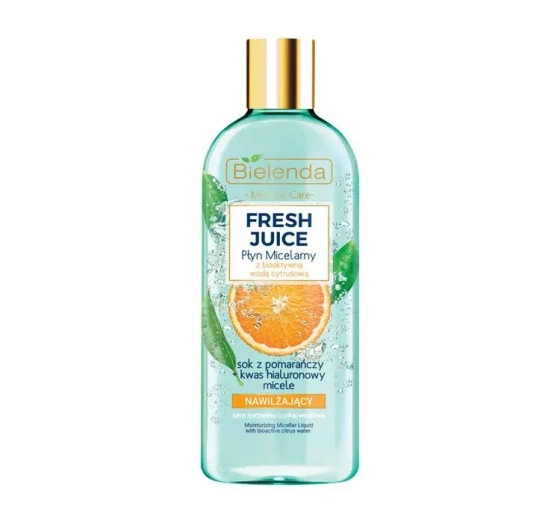 Bielenda Fresh Juice hydratisierende mizellare Flüssigkeit Orange 500ml