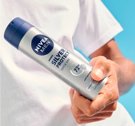 NIVEA MEN SILVER PROTECT ANITRANSPIRANT SPRAY 250ML