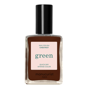 Manucurist Green – klassischer Nagellack „Chestnut“, 15 ml