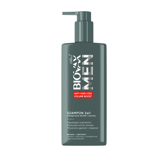 Biovax Men Anti-hair Loss Volume Boost 2in1 Shampoo 200 ml