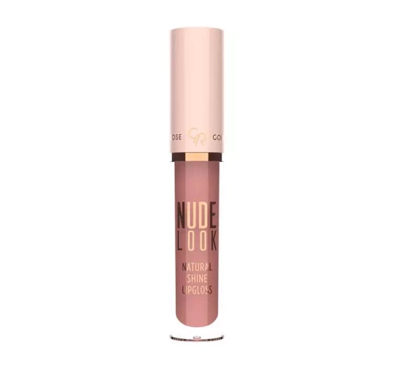 Kliknij na zdjęcie, aby je powiększyć GOLDEN ROSE NUDE LOOK NATURAL SHINE LIPGLOSS 02 PINKY NUDE 4,5ML