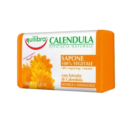 Equilibra Calendula Natürliche Körperseife mit Ringelblume 100 g