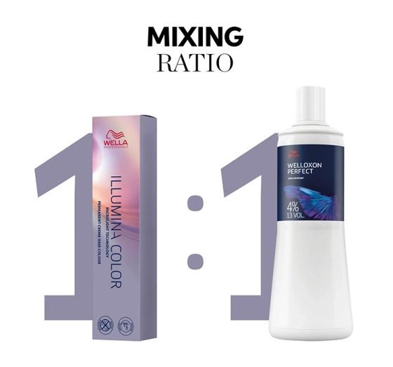 Kliknij na zdjęcie, aby je powiększyć Wella Professionals Illumina Color Haarfärbecreme 8/05 60 ml