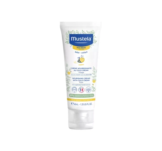 Mustela Pflegecreme mit Cold Cream für Säuglinge und Kinder ab dem 1. Tag 40ml