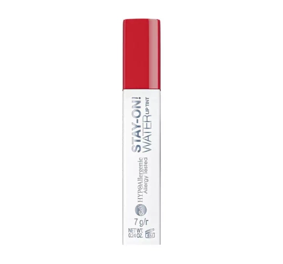 Kliknij na zdjęcie, aby je powiększyć BELL HYPOALLERGENIC STAY-ON WATER LIP TINT LIPPENSTIFT 06 LADY IN RED 7G