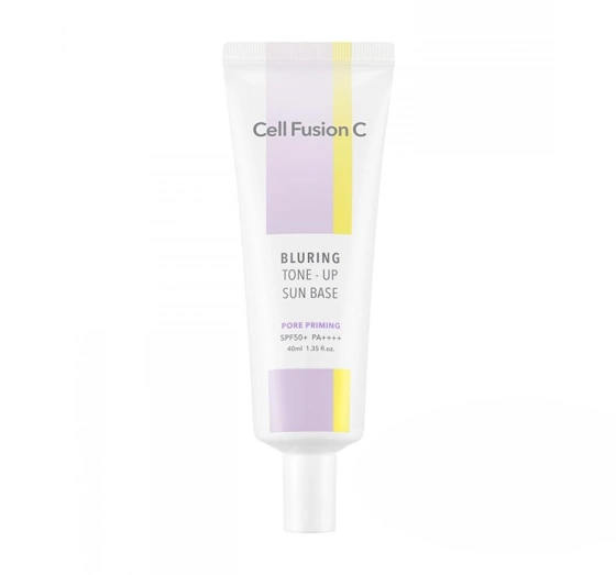 Cell Fusion C Bluring Tone-Up Sun Base SPF50+/PA++++ glättende Make-up-Basis 40 ml