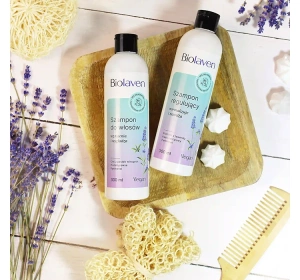 BIOLAVEN ORGANIC SHAMPOO FÜR NORMALISIERUNG UND FEUCHTIGKEITSSPENDUNG 300ML