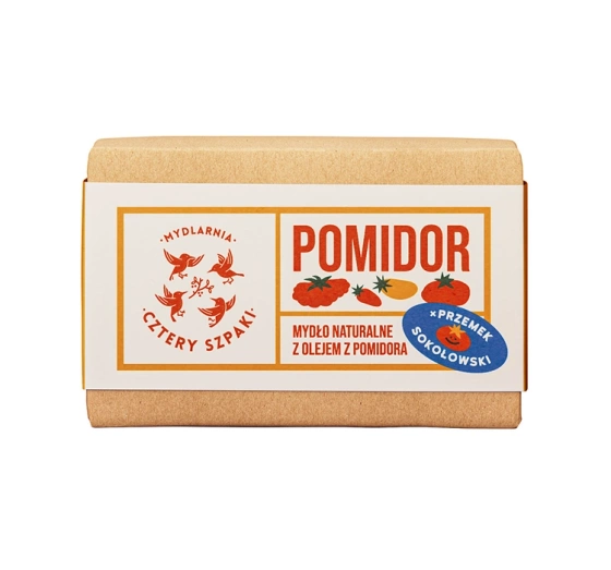 Kliknij na zdjęcie, aby je powiększyć Mydlarnia Cztery Szpaki Seife Pomidor 110 g