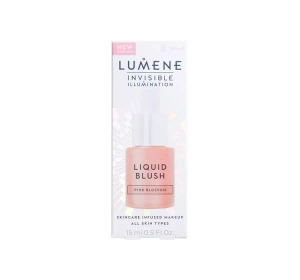 LUMENE INVISIBLE ILLUMINATION LIQUID BLUSH SERUM MIT WANGENROUGE PINK BLOSSOM 15ML