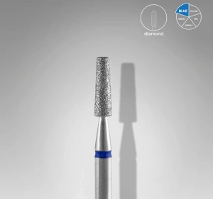 Staleks Pro Expert Diamantfräser abgeschnittener Kegel blau FA70B025/8