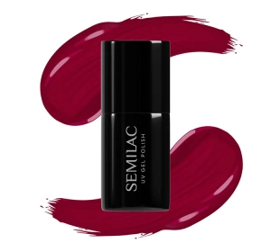 SEMILAC UV HYBRID NAGELLACK DEEP RED 071