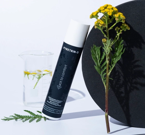BACK TO COMFORT PYRETRIN-D NORMALISIERENDE FEUCHTIGKEITSCREME FÜR GESICHT  50ML
