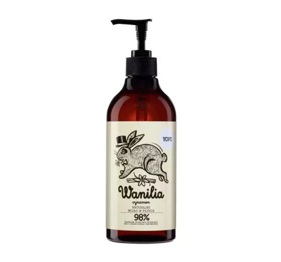 YOPE NATÜRLICHE FLÜSSIGSEIFE VANILLE + ZIMT 500 ML
