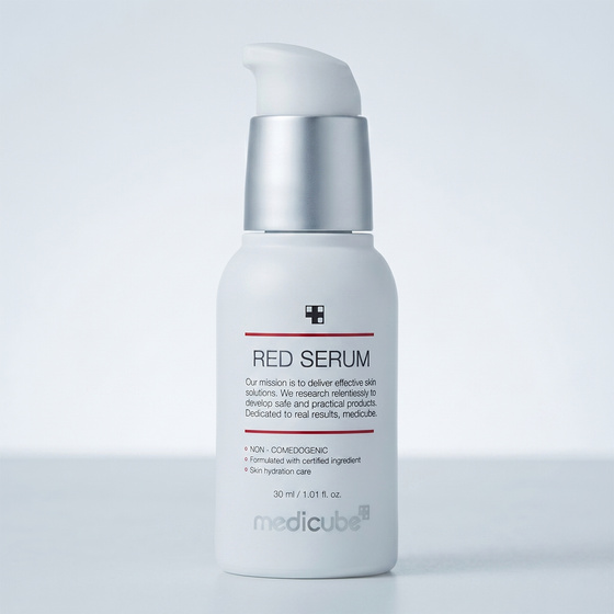Kliknij na zdjęcie, aby je powiększyć Medicube Red Serum 2.0 – beruhigendes Serum für zu Akne neigende Haut, 30 ml