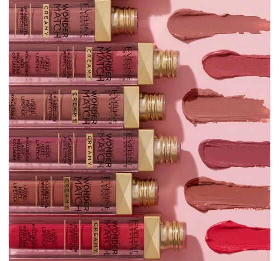 Kliknij na zdjęcie, aby je powiększyć Eveline Wonder Match matter Lippenstift 11A Sweet Pink 6,8ml