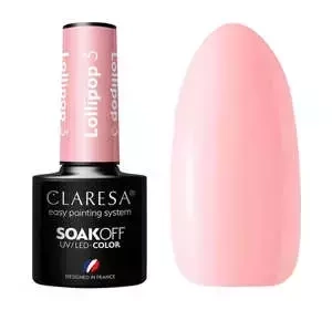 CLARESA SOAK OFF HYBRIDLACK LOLLIPOP 3 5ML