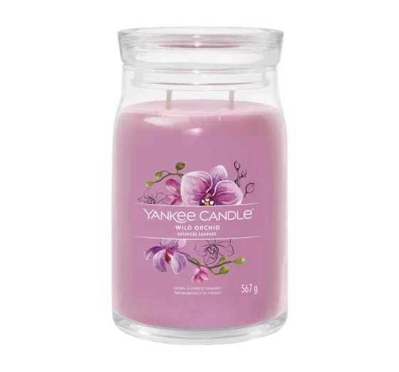 YANKEE CANDLE SIGNATURE DUFTKERZE WILD ORCHID 567G