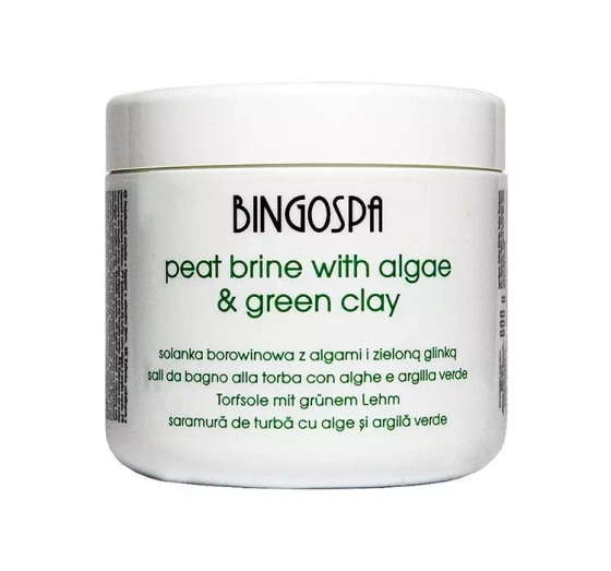 Kliknij na zdjęcie, aby je powiększyć BINGOSPA PELOID-SOLE MIT ALGEN UND GRÜNE TONERDE 600G