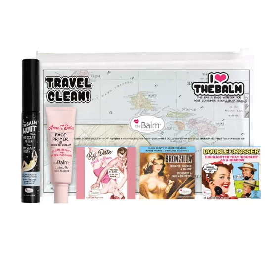 Kliknij na zdjęcie, aby je powiększyć THE BALM TRAVEL SIZE FAVORITES KOSMETIKSET